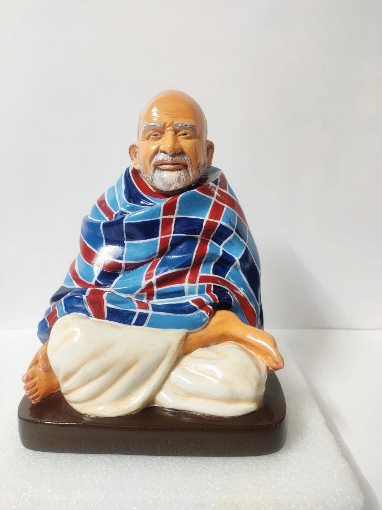 Neem Karoli Baba +(FREE Hanuman Tulsi Mala)