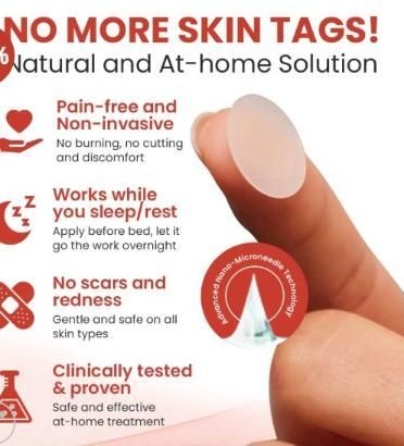 Skin Tag Remover Patch(BUY 1 GET 1 FREE)