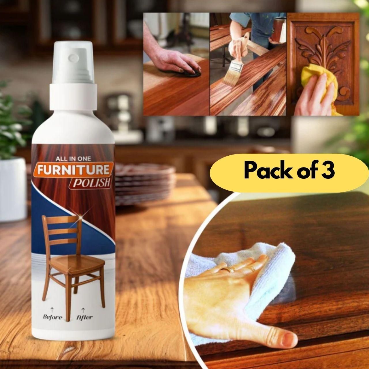 All In One Furniture Polish 450 grm (BUY 1 GET 2 FREE)