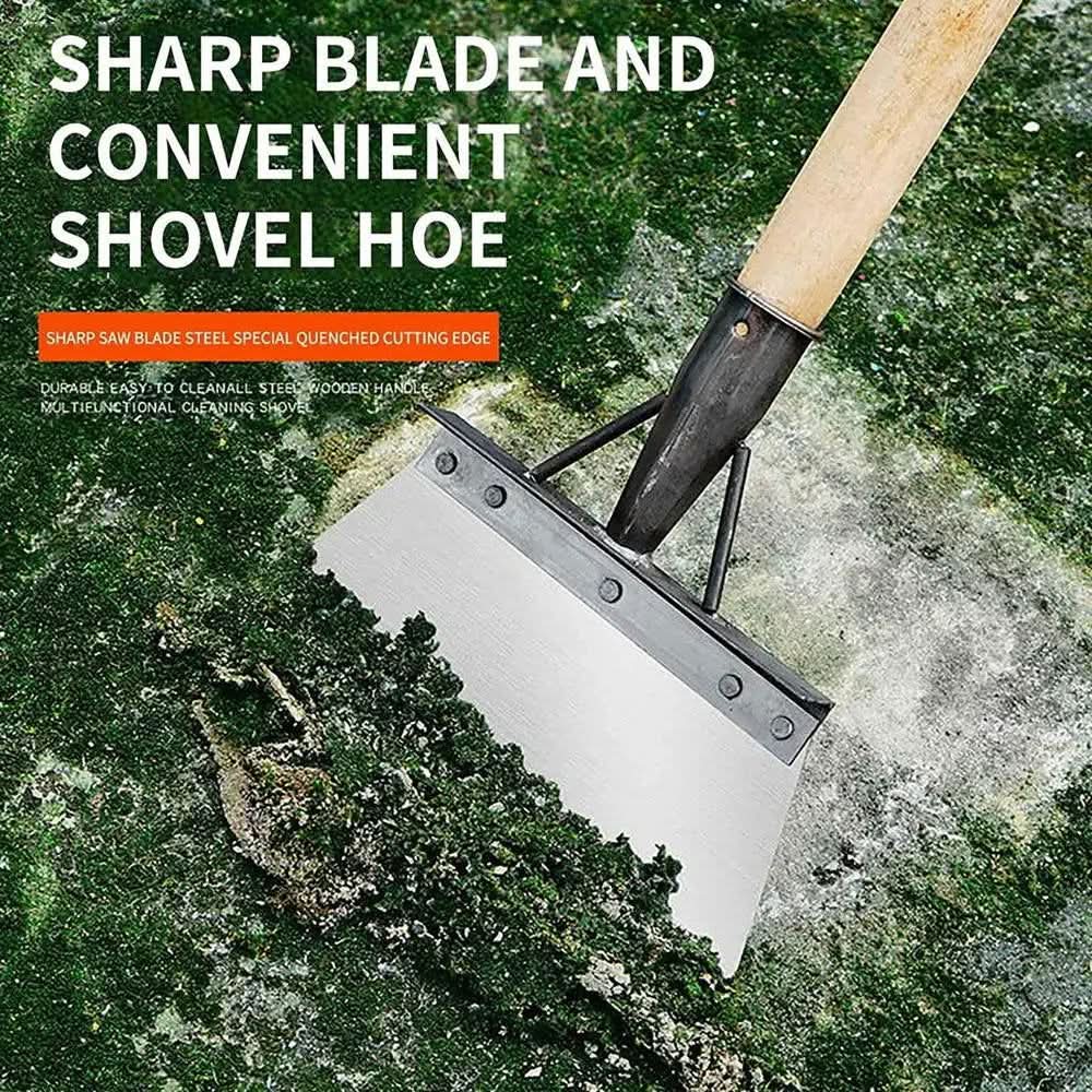 ll-in-One Flat Blade Scraper – Strong Multi-Purpose Tool for Gardening, Cleaning, Paint & Rust Removal