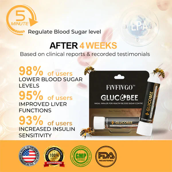 🌬️ GlucoBee™ Nasal Inhaler – (Buy 1 Get 1 Free🔥🔥)