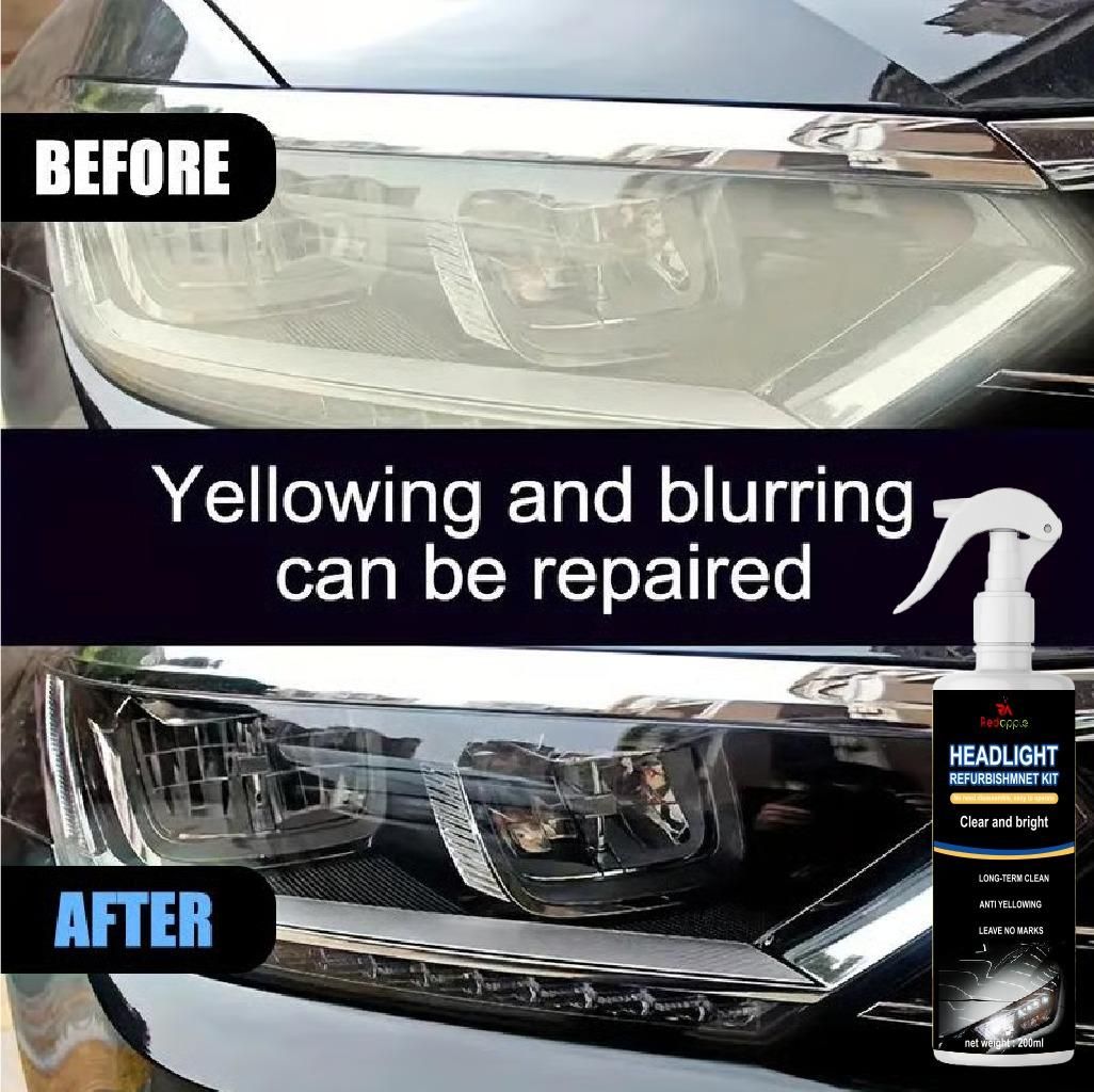 Automotive Headlight Restoration Spray (BUY 1 GET 1 FREE)