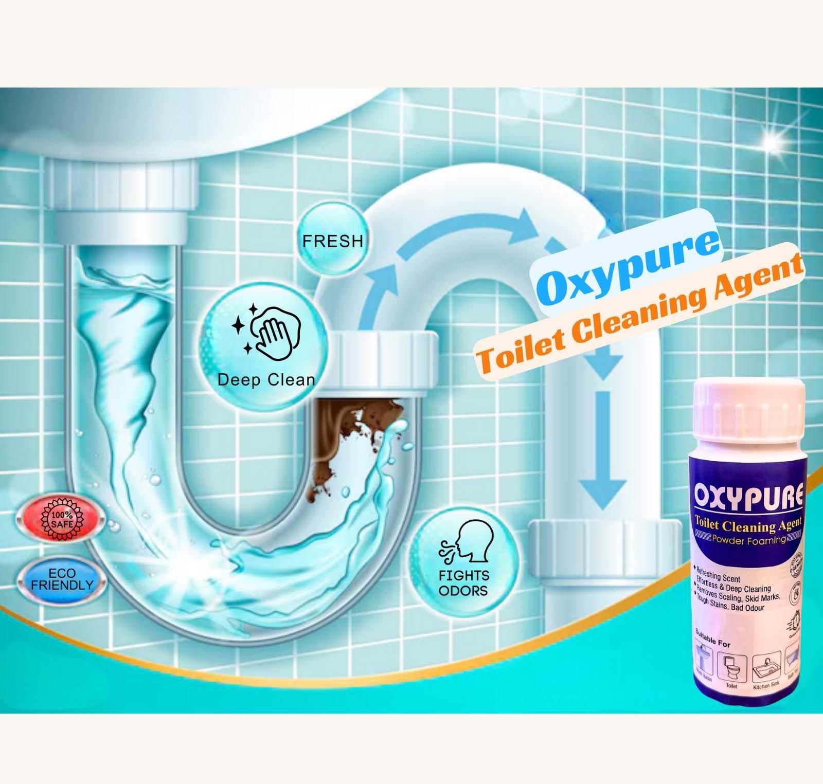 Toilet Cleaning Agent 100 gm (BUY 1 GET 1 FREE)