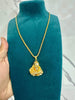 Sterling Gold Plated Neem Karoli Baba Pendant