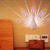Peacock Night Light Projector