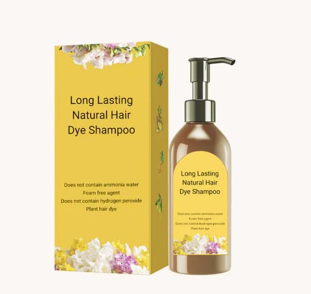 Long Lasting Natural Hair Dye Shampoo 50ML (BUY 1 GET 1 FREE)