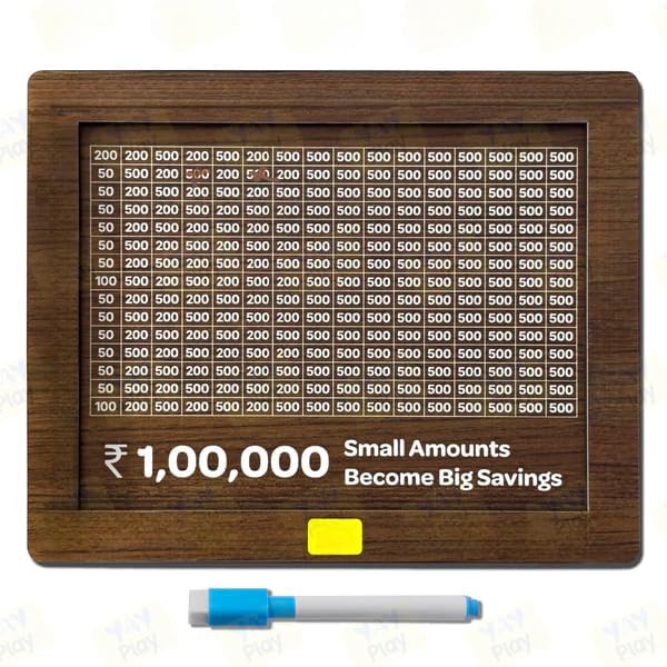 Savings Challenge Piggy Bank