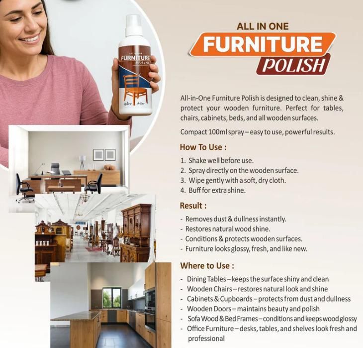 All In One Furniture Polish 450 grm (BUY 1 GET 2 FREE)