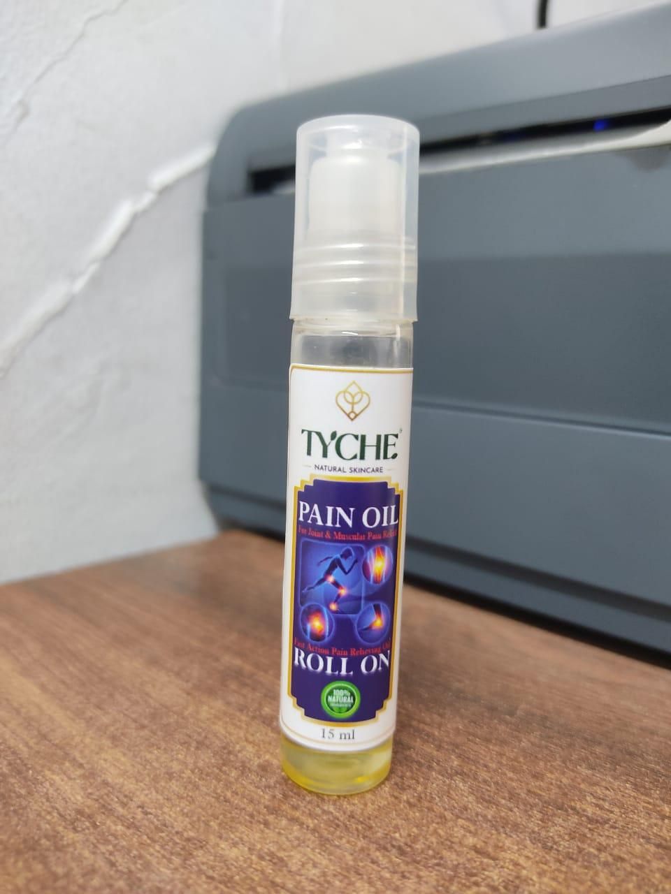 Tyche Pain Oil - Joint & Mascular Pain Relief Oil 15 ml (Pack of 2)