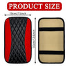 Leather Waterproof Armrest Seat Box Cover Pad Protector(Pack Of 1)