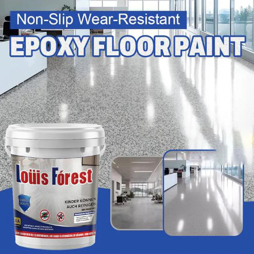 High-Gloss Marble Finish Epoxy Floor Coating