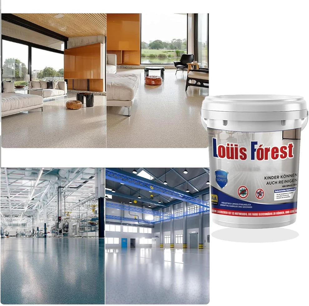 High-Gloss Marble Finish Epoxy Floor Coating