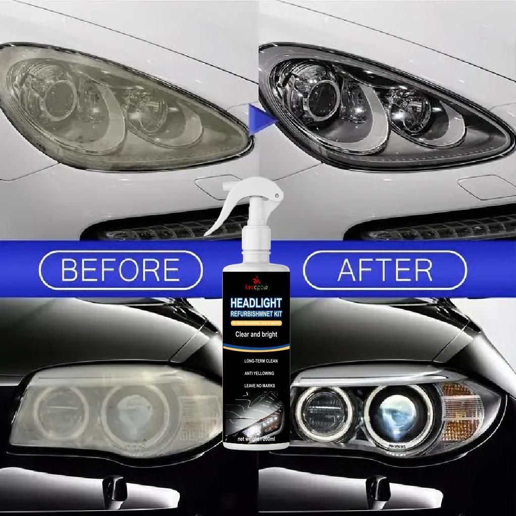 Automotive Headlight Restoration Spray (BUY 1 GET 1 FREE)