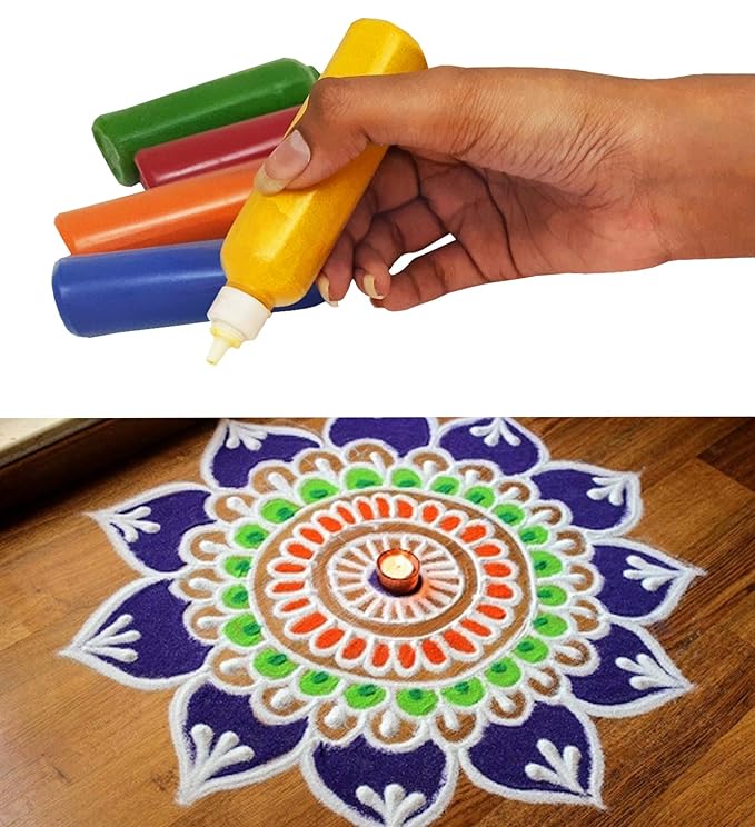 4 in 1 DIY Rangoli Box