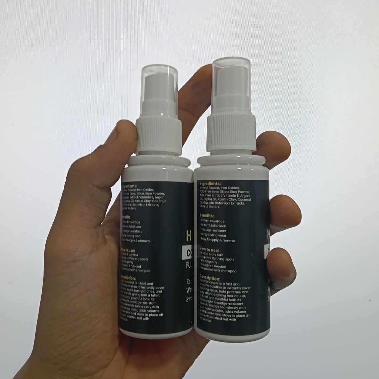 Hair Concealer | Waterproof & Sweat-Proof Powder for Fuller Hair Look (BUY 1 GET 1 FREE)