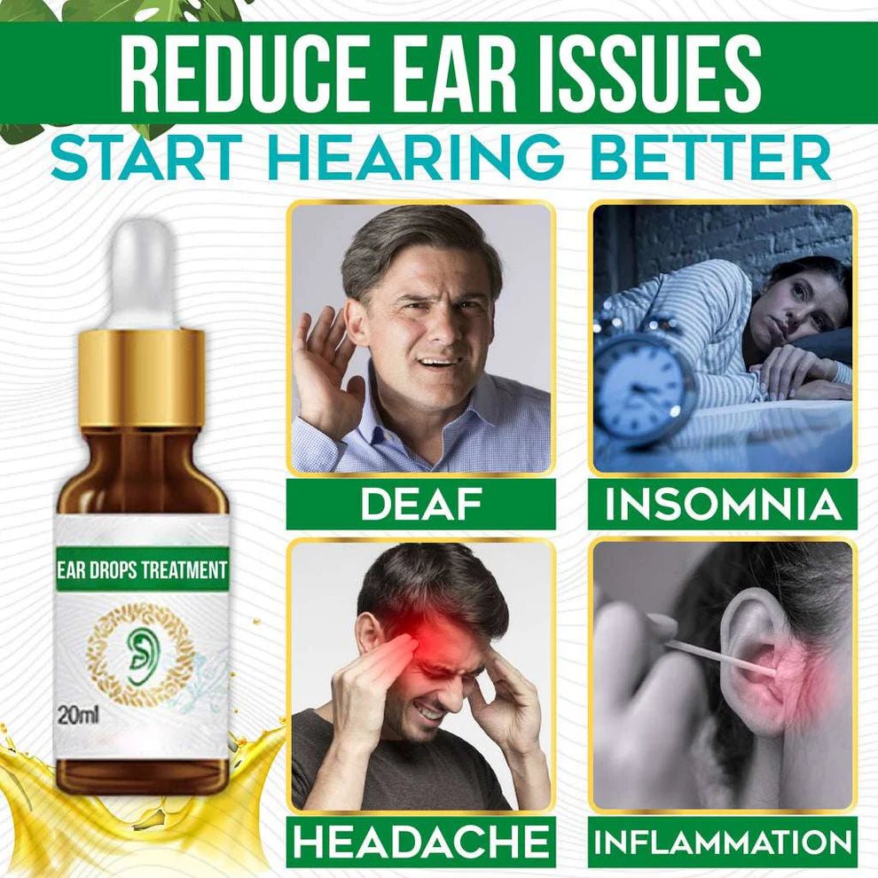 Ear Ringing Relieving Drops for Ear Hearing Care (BUY 1 GET 1 FREE)