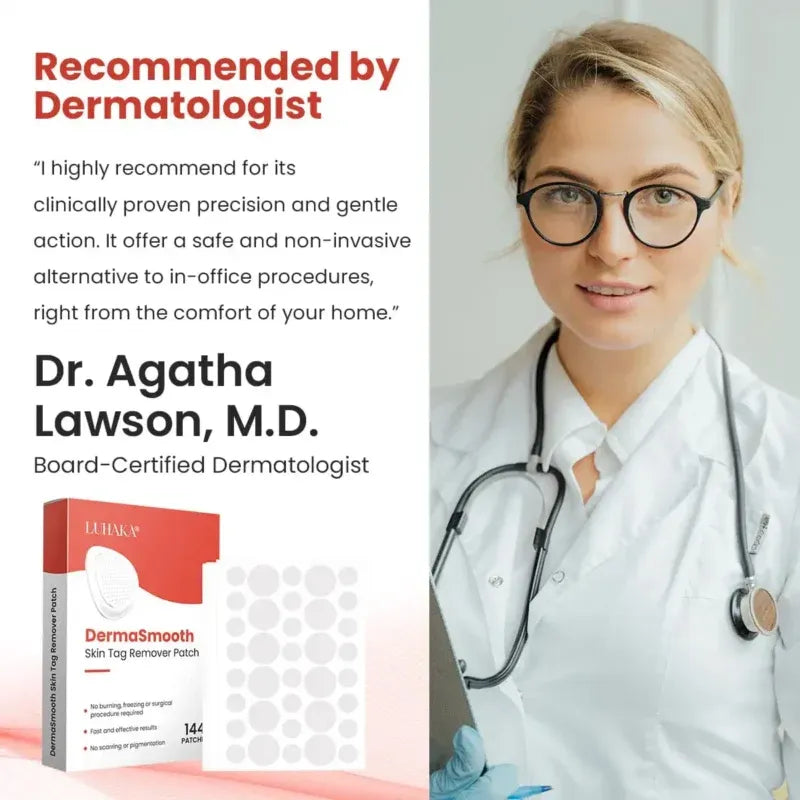 Derma Smooth Skin Tag Removal Patch