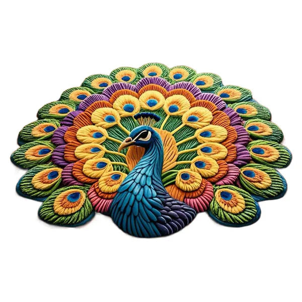 Time-Limited Special⏰Quick-Dry Non-Slip Peacock Mat