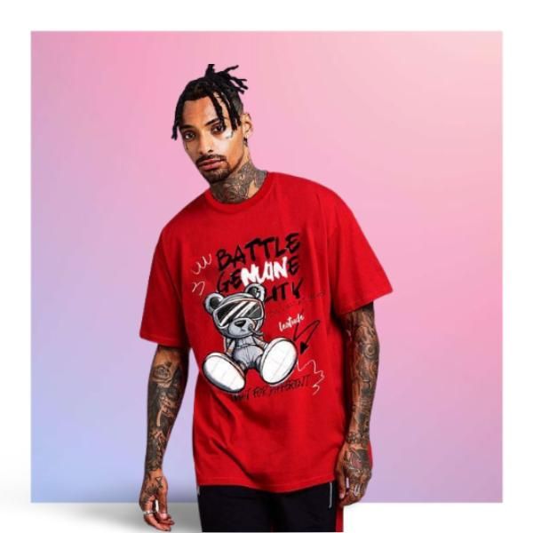 Men's Round Half Sleeves T-shirt