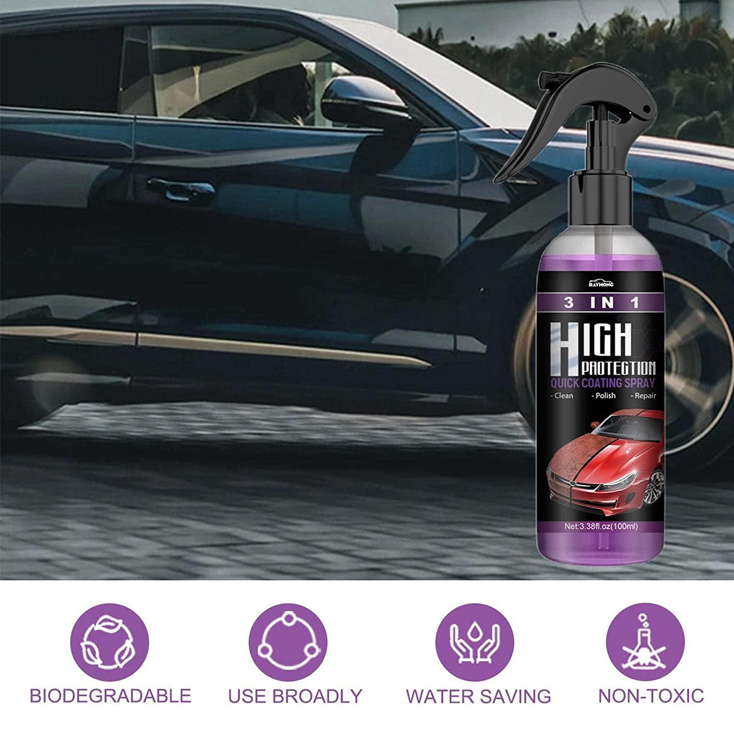 Hydrophobic Polish Nano Coating Agent Car Scratch Spray Cars Polishing for Motorcycles, Boats