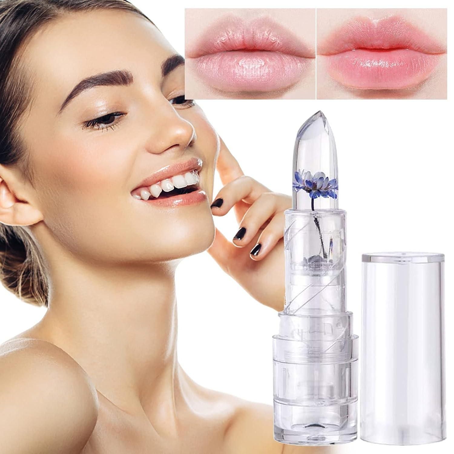 Crystal Jelly Flower Color Changing  Lipstick (BUY 1 GET 1 FREE)