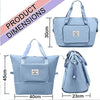 Foldable Polyester Travel Duffel Bag (Pack of 1)