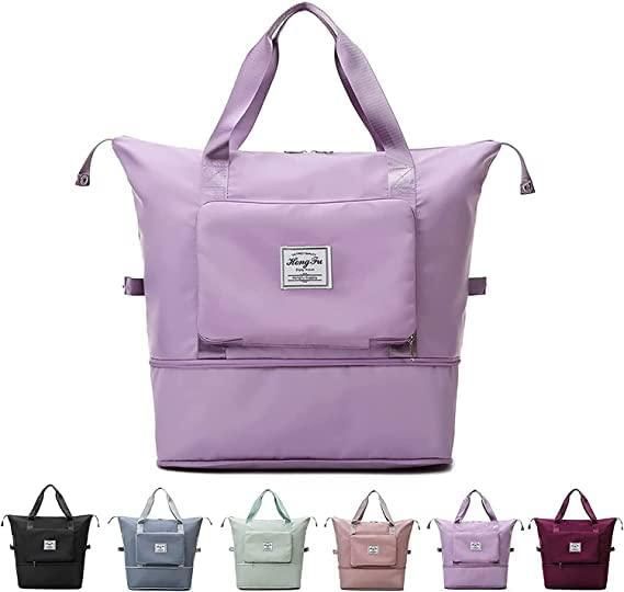 Foldable Polyester Travel Duffel Bag (Pack of 1)